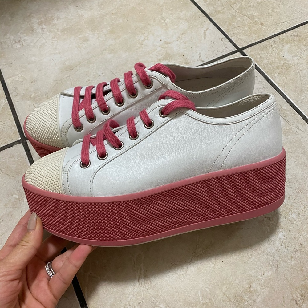 Prada wedge sneakers - Picture 2 of 5